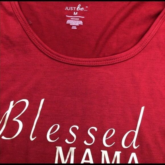 Blessed Mama long sleeve t-shirt by just be size medium - Picture 3 of 5